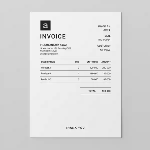 Cetak Nota untuk Membangun Kepercayaan Pelanggan